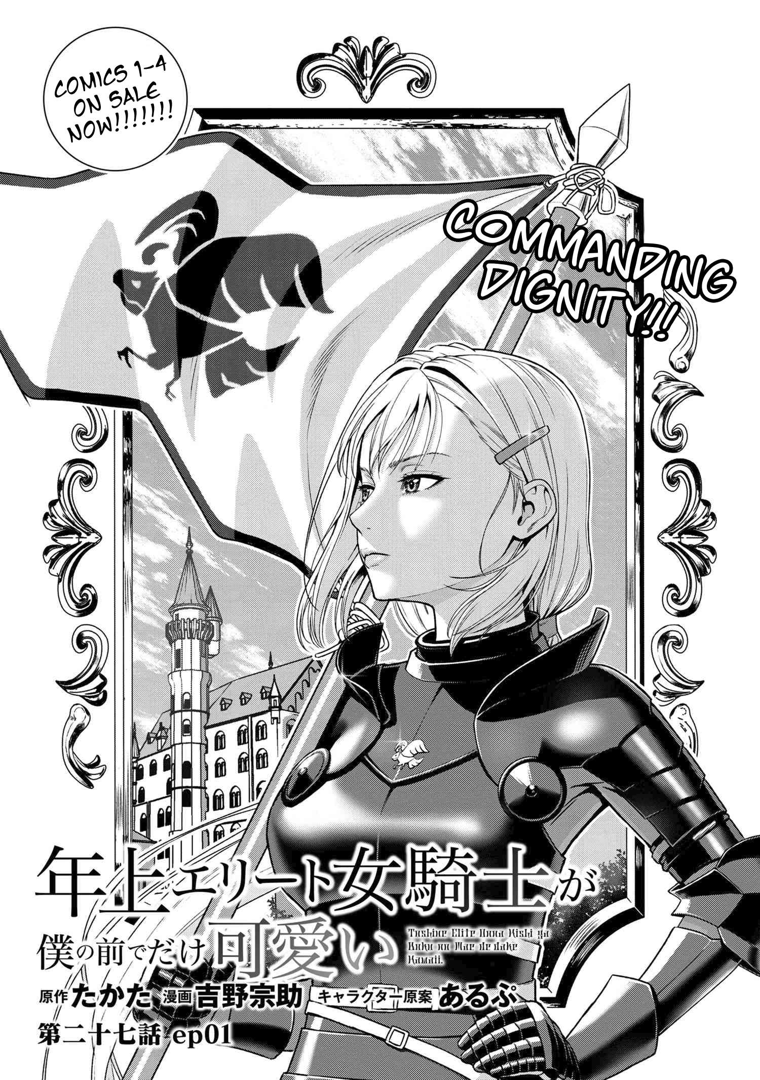 Older Elite Knight Is Cute Only in Front of Me Chapter 27.1 1